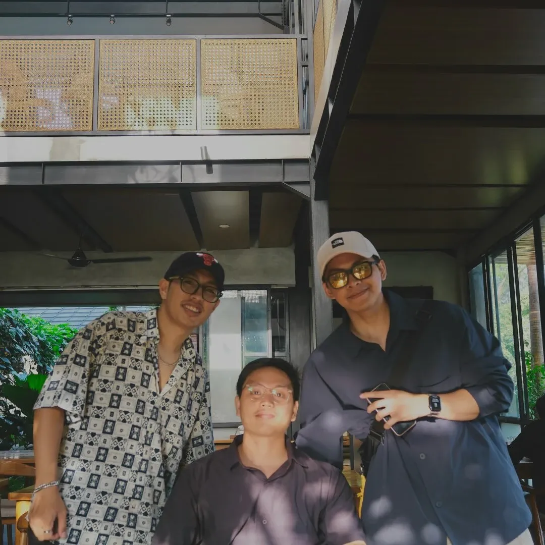 The three of us behind Bali Approved
